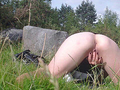 Amateur, Licking, Outdoor