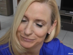 Blonde, Blowjob, Milf, Pov