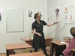 Blowjob, Russian, Teacher