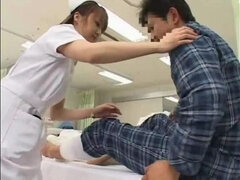 Japanische massage, Krankenschwester, Strümpfe, Spanner