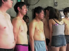 Gruppe, Japanische massage, Öffentlich