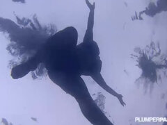 Bikini, Gorda, Bajo el agua