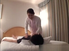 Leie, Asiatisch, Japanische massage