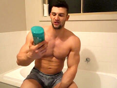 Bathroom, Gay, Muscle